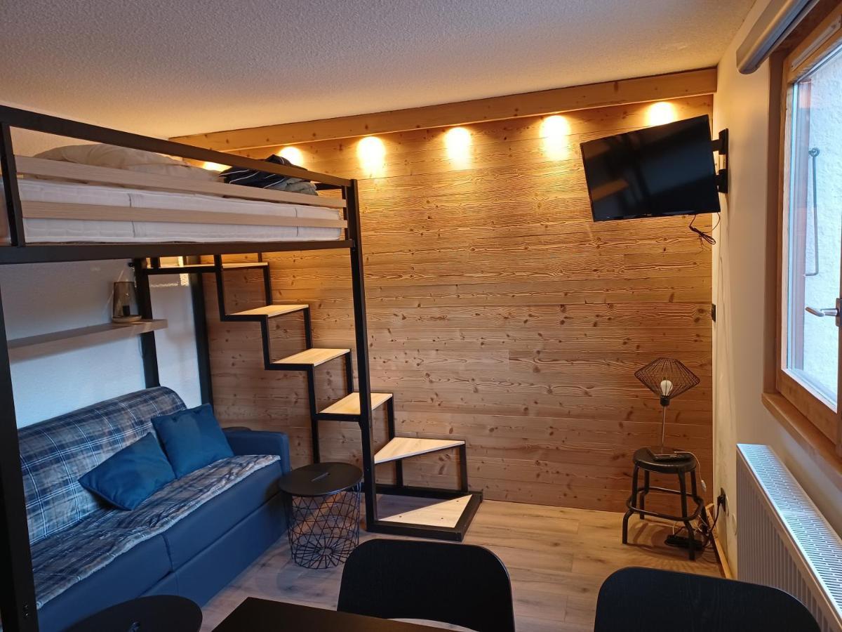 Studio Cosy Et Chaleureux Valloire Exterior foto